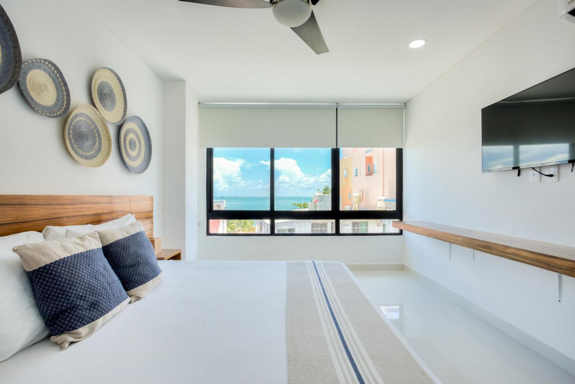 Departamento En Zona Hotelera Con Acceso A Alberca En Rooftop Cancun
