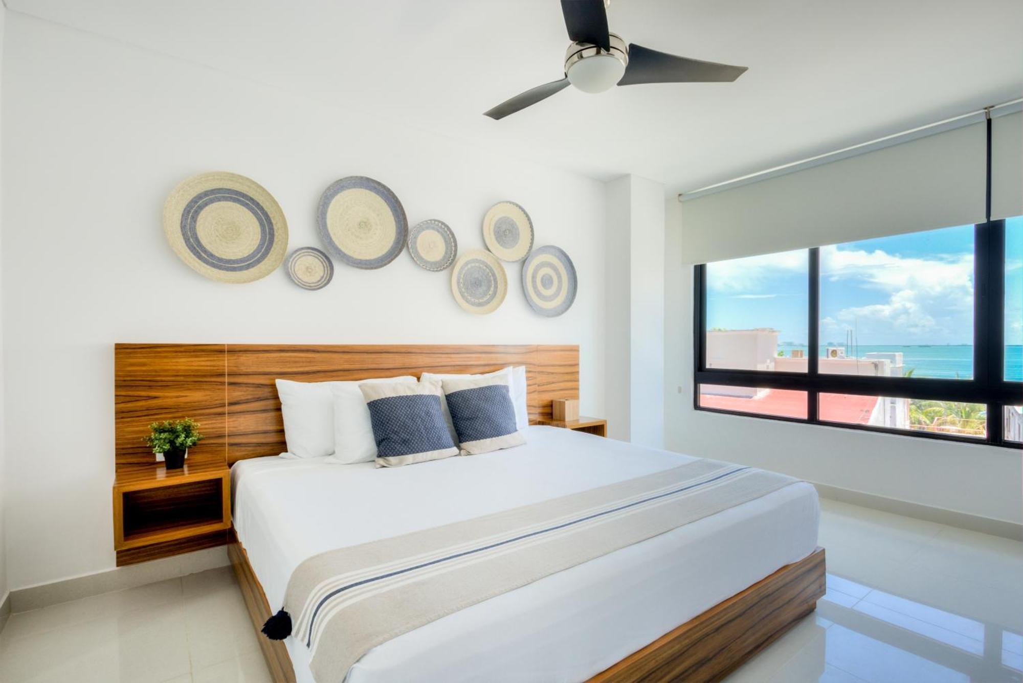 Departamento En Zona Hotelera Con Acceso A Alberca En Rooftop Apartment *